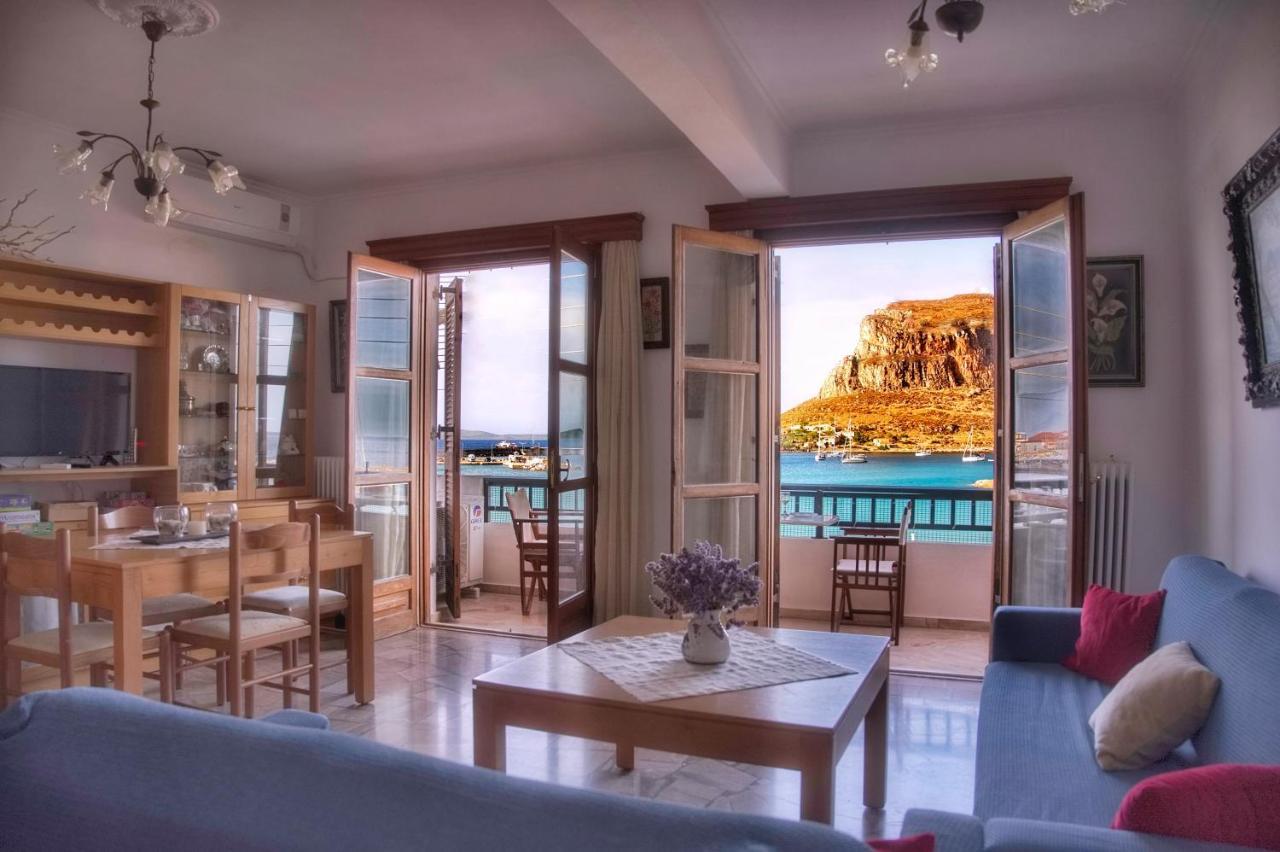 Matroni'S House - 2Ος Όροφος, Ιδιόκτητο Σπίτι Lejlighed Monemvasía Eksteriør billede
